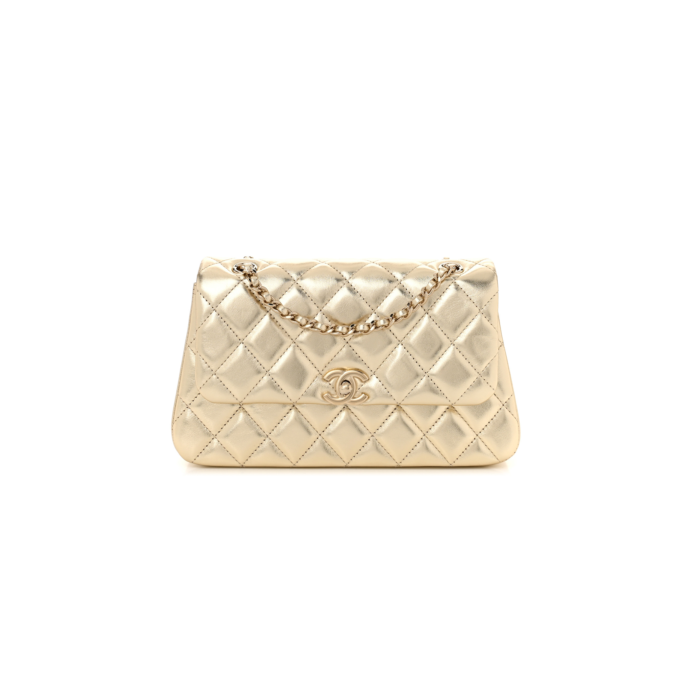 Ch*el clutch with chain 1635743 (22.5*14*5.8cm)